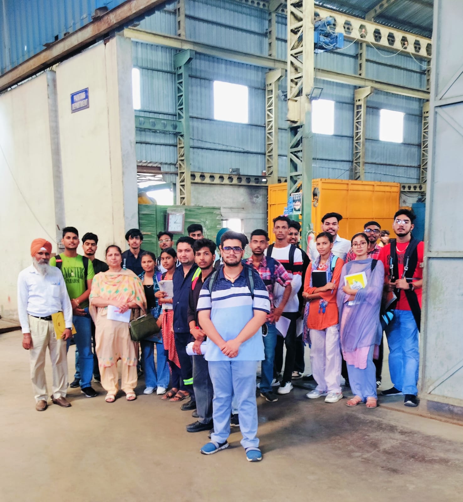 Industrial Visit Mahashakti Pvt. Ltd. Bathinda 