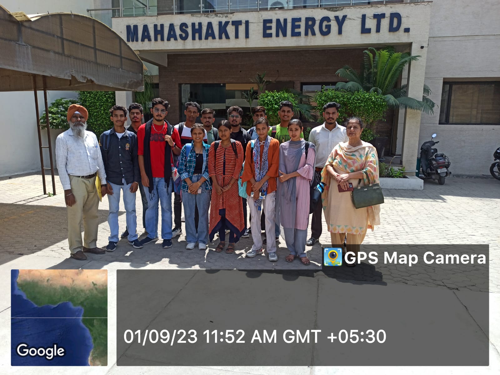 Industrial Visit Mahashakti Pvt. Ltd. Bathinda 
