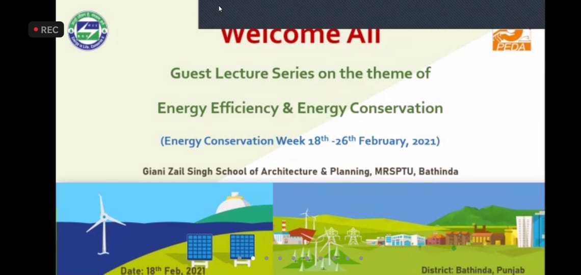 Webinar on Energy Efficiency and Energy Conservation