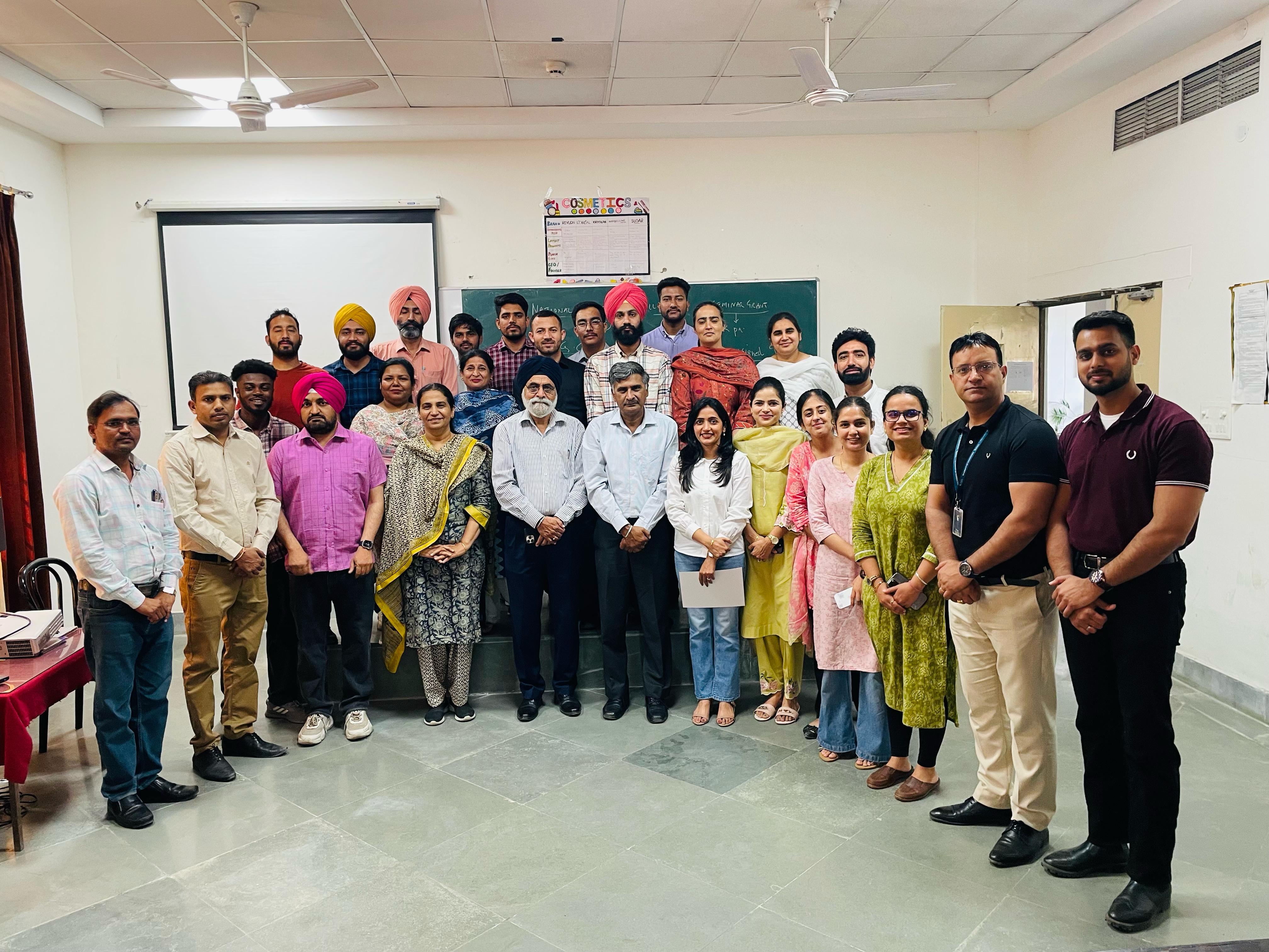 ICSSR sponsered Capacity Building Programme Oragnized by our Department on 