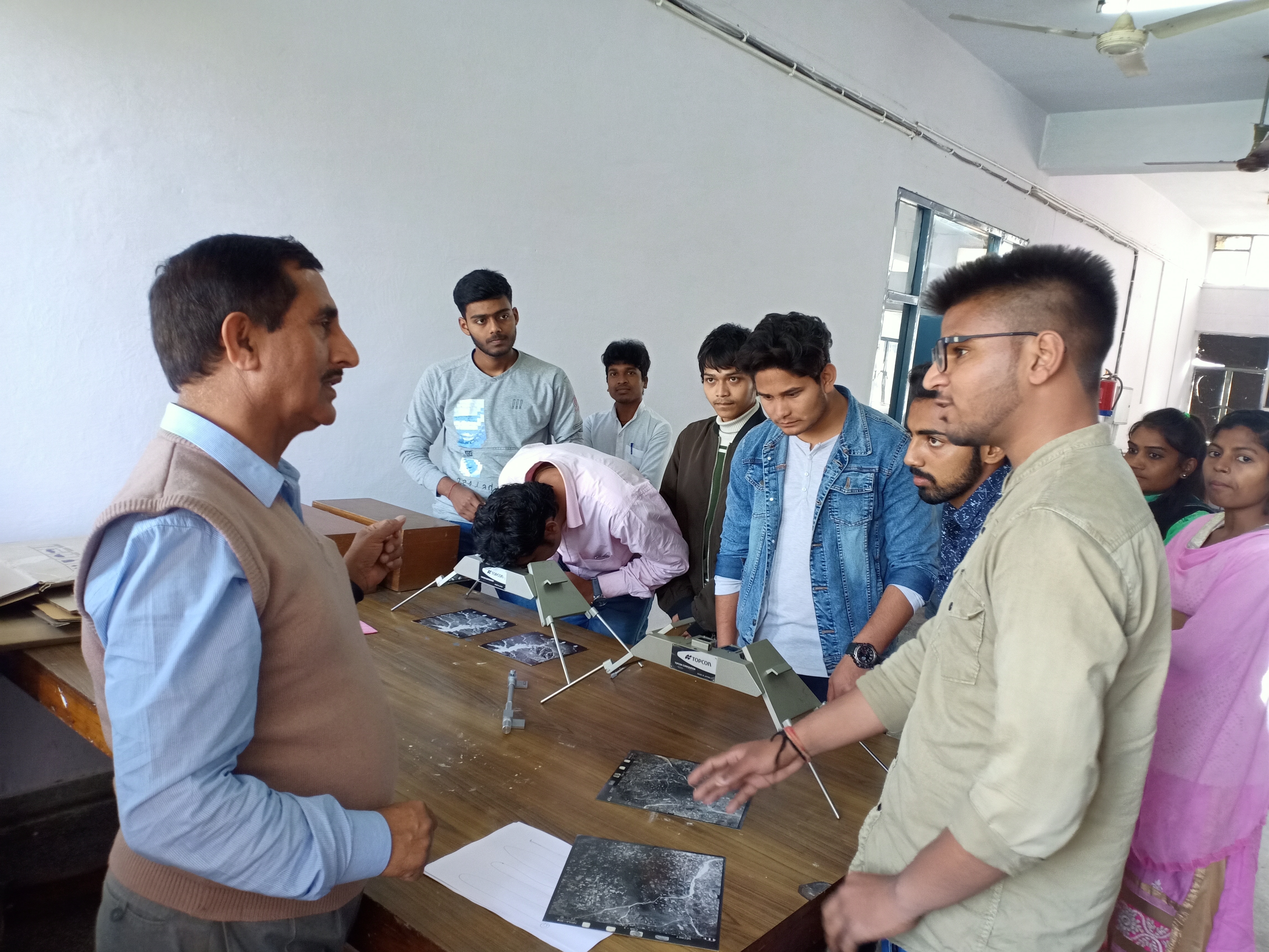 Visit of Civil Engineering & M.Arch. students to Punjab Remote Sensing Centre, Ludhiana
