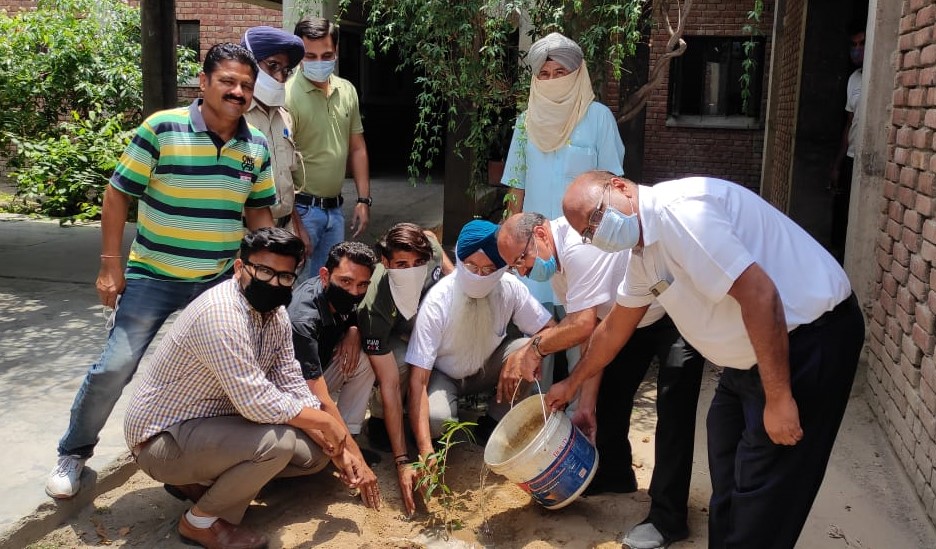 Tree Plantation in the Civil Engineering Department on occasion of World Environment Day 2021 